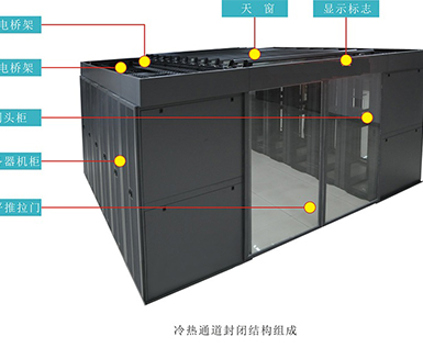 基于冷热通道封闭的数据中心气流